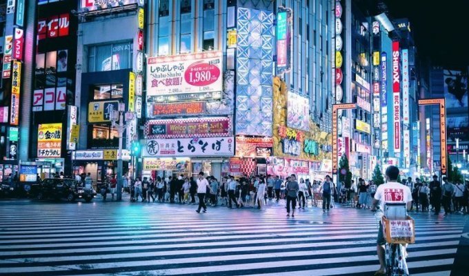 Огни ночного Токио: фотографии, после просмотра которых вы захотите посетить столицу Японии (21 фото)