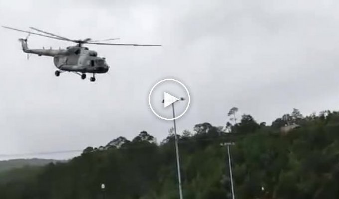 Вертолет Ми-17 разбился в Мексике