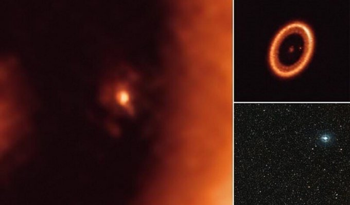Астрономы нашли в глубоком космосе рождающуюся луну (9 фото + 1 видео)