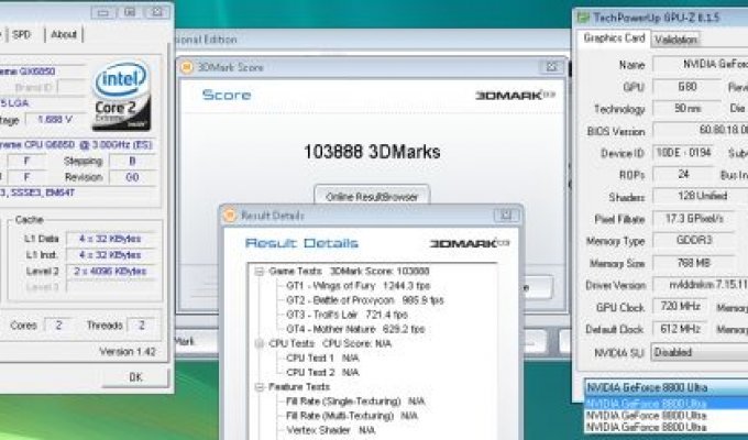 3-Way SLI ставит мировой рекорд в 3DMark03