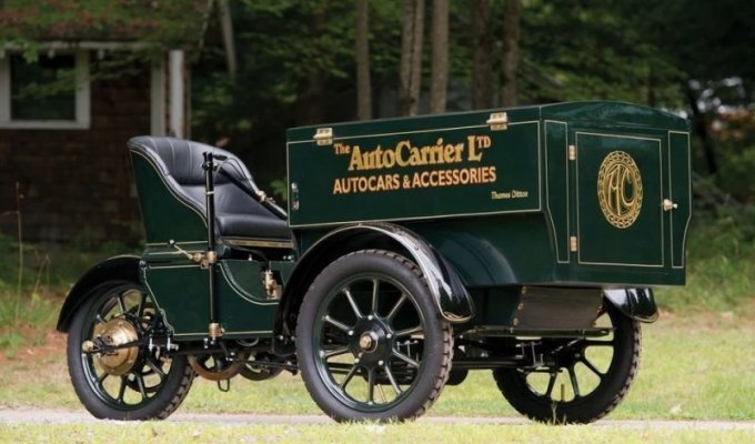 Auto-Carrier Delivery Van — коммерческий автомобиль начала XX века (15 фото + 1 видео)