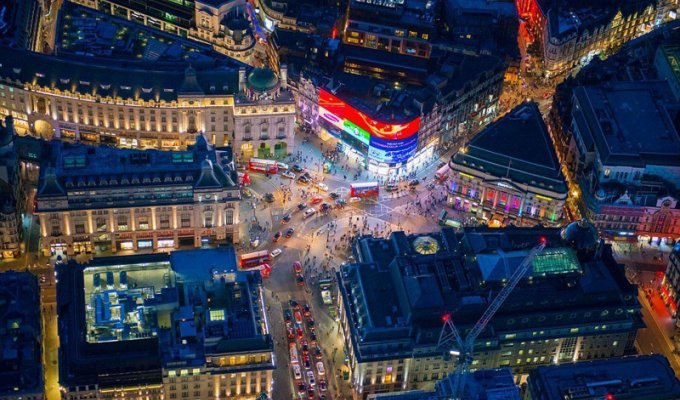 Потрясающие аэрофотографии Лондона (12 фото)