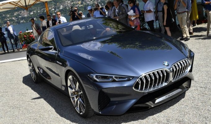 Концепт BMW 8 серии представлен на Вилле д’Эсте (26 фото + 3 видео)