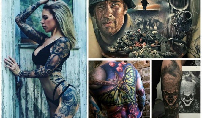 Татуировки для красоты и красота для татуировок в одном посте (33 фото)