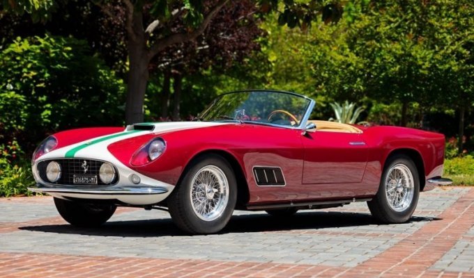 Ferrari California Spider Competizione 1959 — гоночный автомобиль Золотого века автоспорта за 12 миллионов долларов (20 фото)