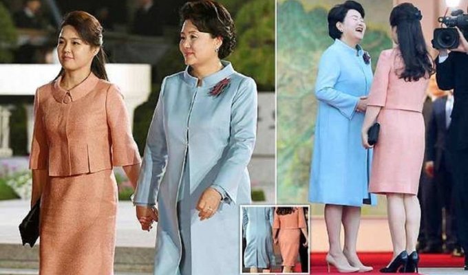Жены руководителей двух Корей встретились лицом к лицу (30 фото)