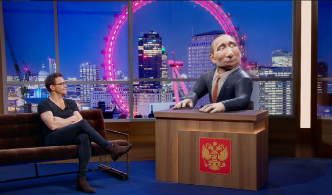 Путин будет ведущим вечернего комедийного шоу. Но только мультяшный и в Великобритании (3 фото + видео)