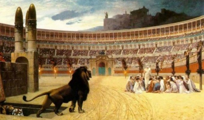 Шокирующие народные развлечения в Древнем Риме (10 фото)