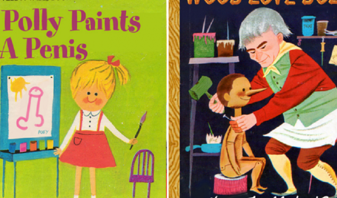 Плохие маленькие дети - веселые пародии на детские книги (13 фото)