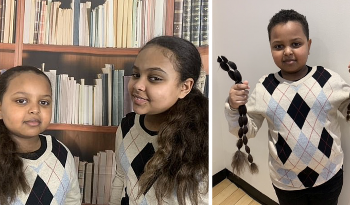 Братья пять лет отращивали волосы вопреки насмешкам одноклассников, чтобы помочь больным детям (10 фото)
