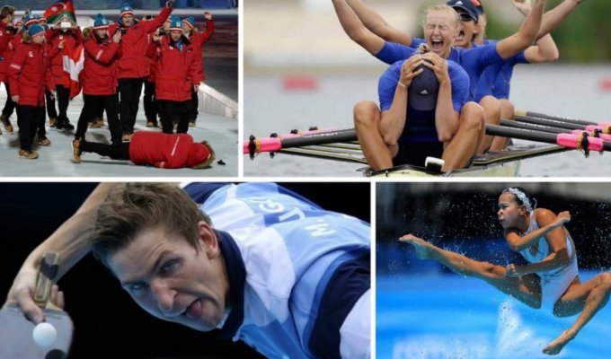 Курьезы на олимпийских играх, которые в разное время заставляли публику плакать от смеха (4 фото + 1 видео)