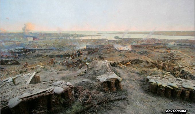 Панорама "Оборона Севастополя" (14 фотографий)