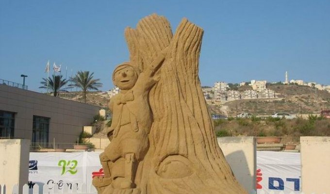 Песчаные скульптуры (36 фото)