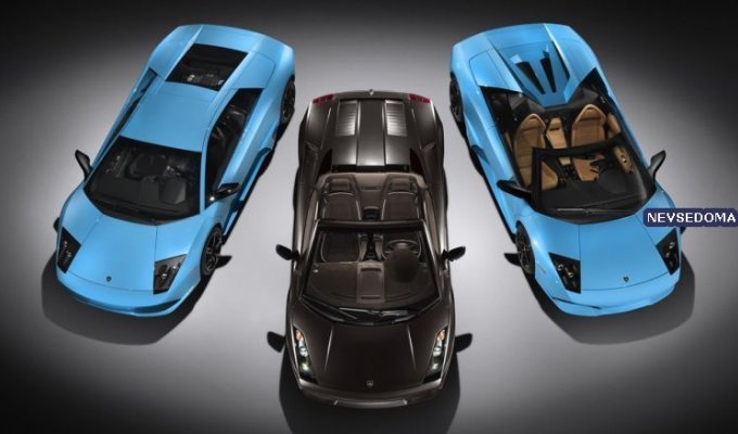 Lamborghini дает покупателям свободу выбора