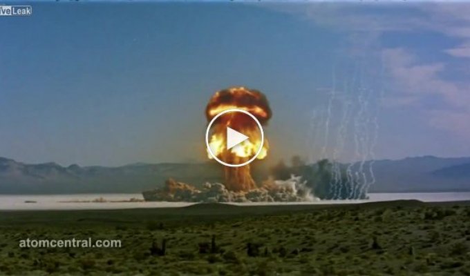 Подборка взрывов ядерной бомбы