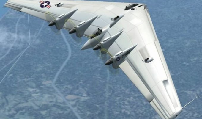 Northrop XB-35. Самолет опередивший время (13 фото)