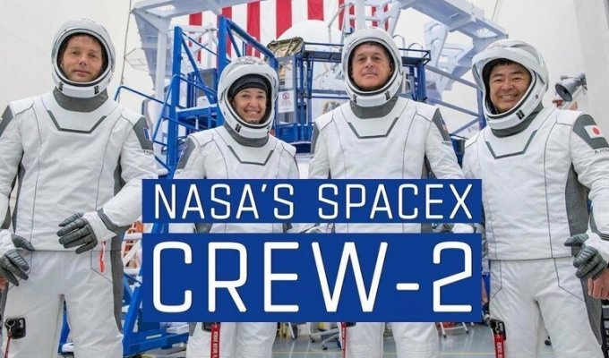 SpaceX запустили очередной экипаж к МКС (7 фото + 2 видео)