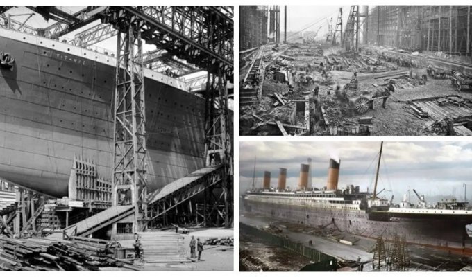 История «Непотопляемого»: как строили «Титаник» (44 фото)