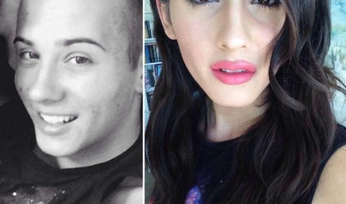 До и после: трансгендеры всего мира поделились в соцсетях фотографиями своих трансформаций (17 фото)