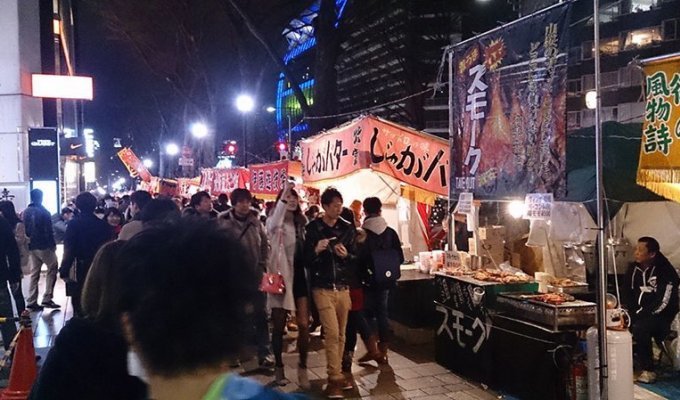 Уличная еда Японии (20 фото + 2 видео)