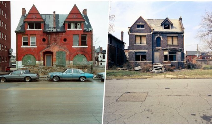 Фотограф из Детройта показал заброшенные дома этого города (21 фото)