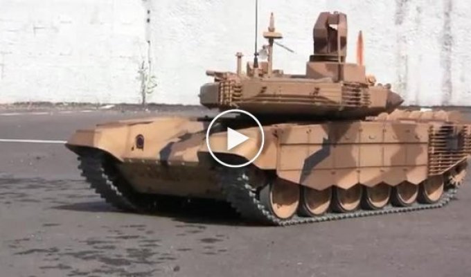 Модель танка Т-90CM