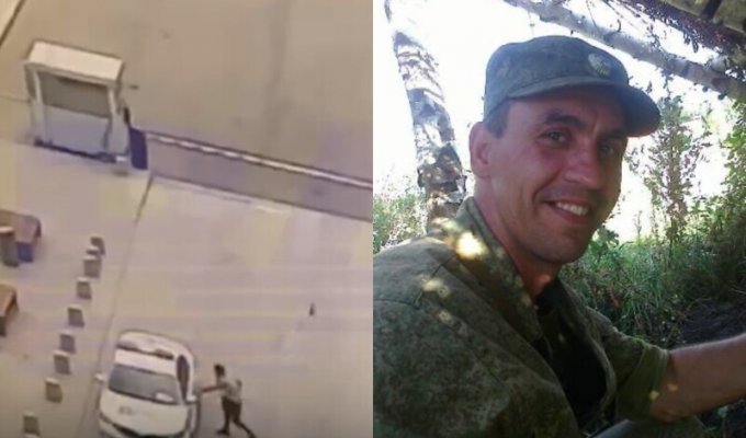 Пьяный смельчак в Москве угнал авто элитной части ГИБДД и попал на видео (4 фото + 2 видео)
