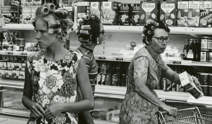 Назад в прошлое: редкие винтажные фотографии американских продуктовых магазинов (61 фото)