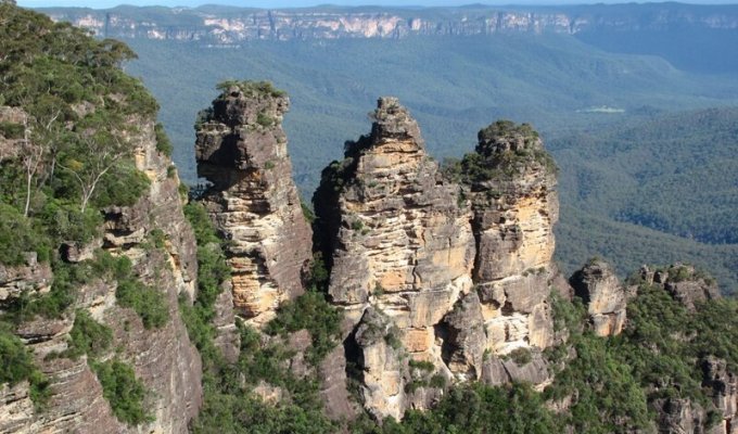 Австралия. Однодневная поездка из Сиднея. Голубые горы. Пещеры Дженолан (45 фото)