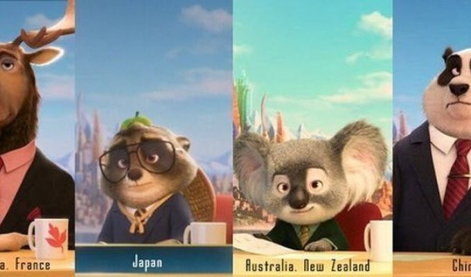 Как известные мультфильмы адаптируют для разных стран (6 фото)