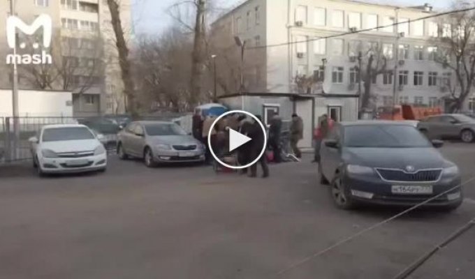 В Москве прошла жестокая битва за парковку