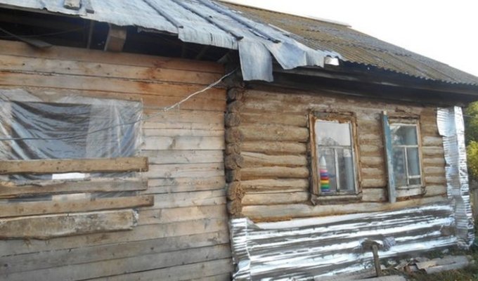 В Башкирии неизвестный меценат купил дом многодетной семье (5 фото)