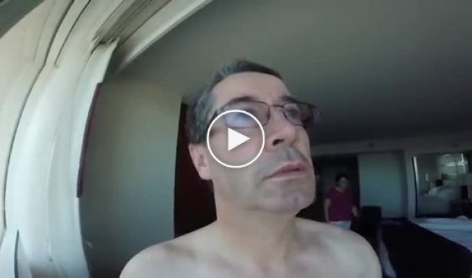 Сын дал отцу в отпуск камеру GoPro, но не показал, как ей пользоваться
