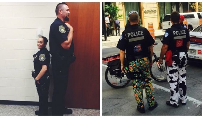 20 доказательств того, что полицейским не чуждо чувство юмора (21 фото)