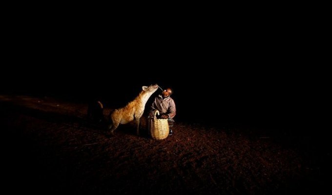 Заклинатель гиен из Эфиопии (7 фото)