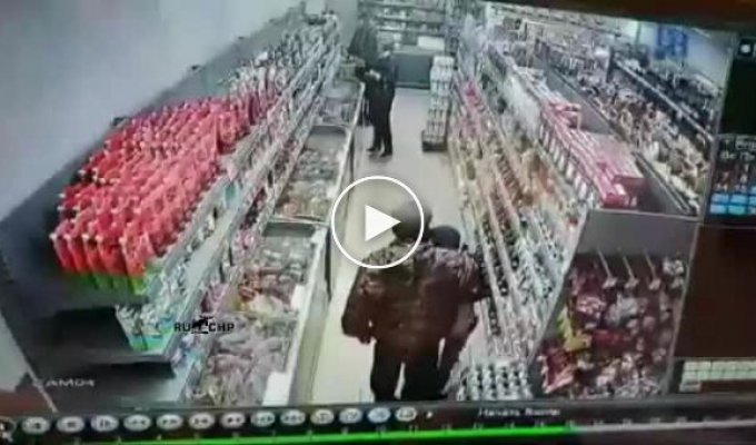Опасный поход ребенка в супермаркет