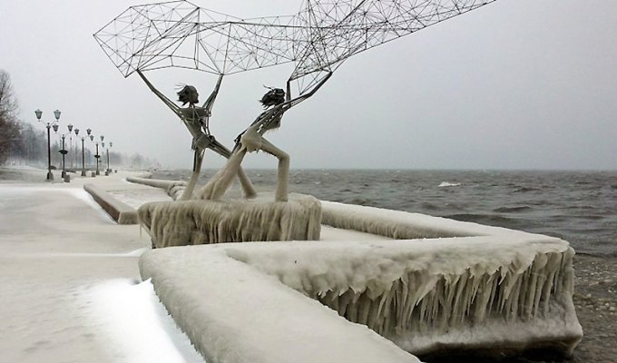 Зима в Петрозаводске (7 фото)