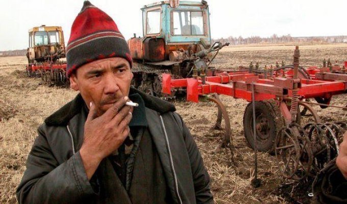 Нищий фермер и сверхприбыль Газпрома (2 фото)