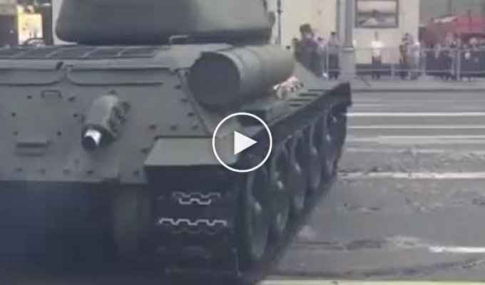 Последствия репетиции парада Победы в Москве