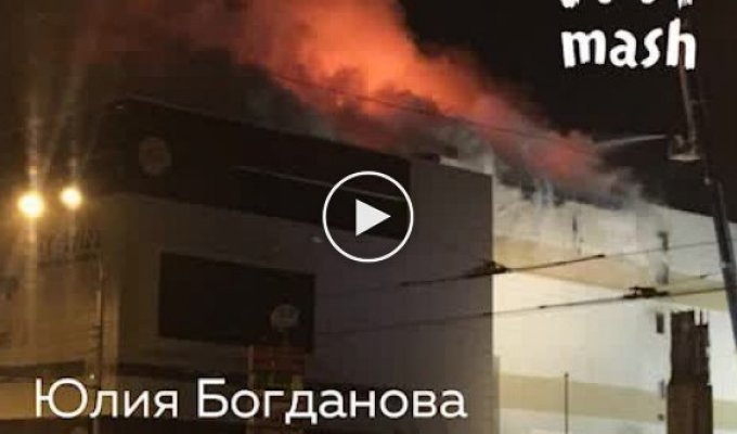 Директор детского центра Юлия Богданова о причине пожара в ТЦ Зимняя вишня города Кемерово