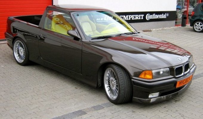 Пикап на базе BMW E36 Coupe (16 фото)