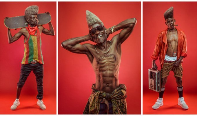 Дедули из Найроби зажигают в стиле хип-хоп (6 фото)