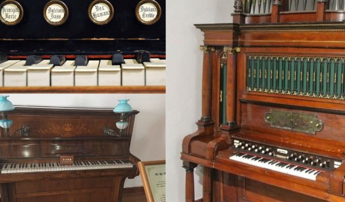 Остров пианино: музей музыкальных инструментов, которых больше нигде не встретишь (16 фото)