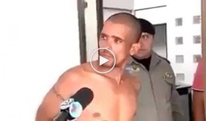Журналист не ожидал такого от преступника в бразильской тюрьме
