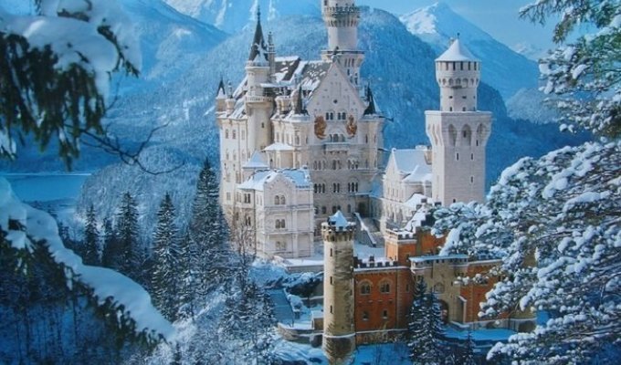 Самые красивые замки Европы (10 фото + 1 видео)