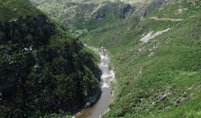 Классическая природа Новой Зеландии. Железная дорога Taieri Gorge (Тайери Горж) (58 фото)