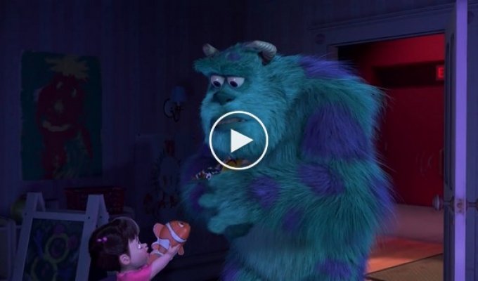 Все пасхалки в мультфильмах Pixar в одном видео