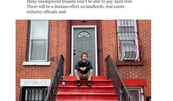 Нью-Йорк: 40% не смогут оплатить аренду хаты уже в ЭТОМ месяце (1 фото)