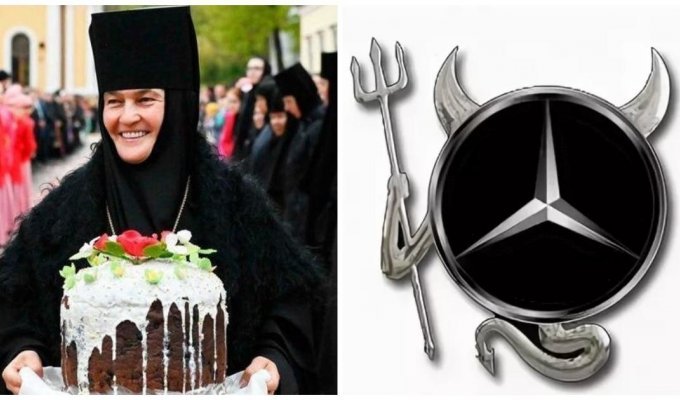 Намолила: настоятельница женского монастыря купила Mercedes за 10 миллионов рублей (3 фото)