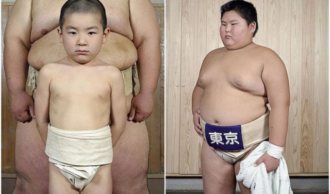 Борцы сумо в юности (35 фото)